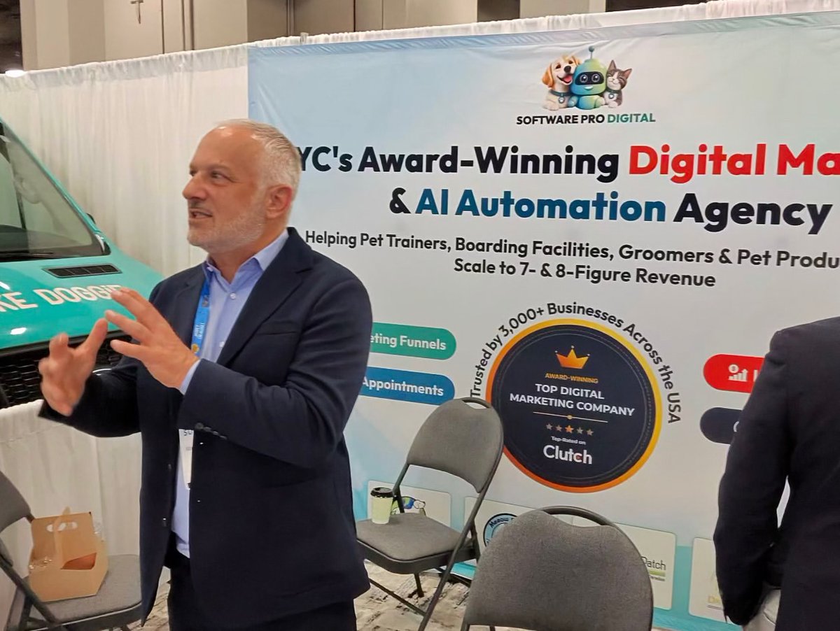 SoftwarePro6's tweet photo. A month later, here’s a quick recap from SUPERZOO 2026. 

Software Pro Digital connected with pet industry leaders in Las Vegas to discuss growth, AI, automation, SEO, AEO, ecommerce, and customer experience. 

Thank you to everyone who visited our booth. https://t.co/Rc6mhxZ6HU