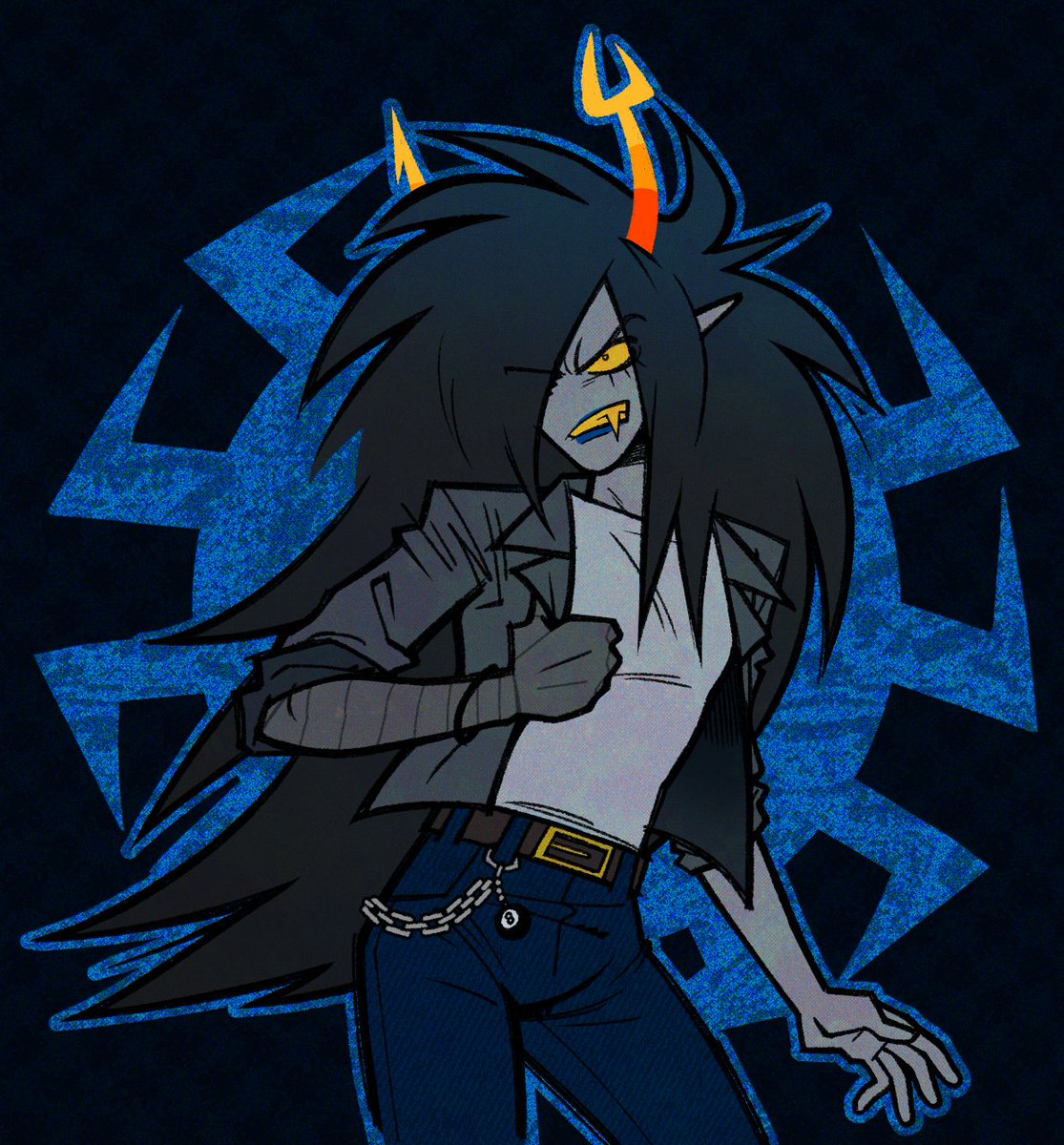 kuzuuzuu's tweet photo. finished smth from a while ago ... my first ever drawing of THE BIG VRIS https://t.co/xVji1uaikd