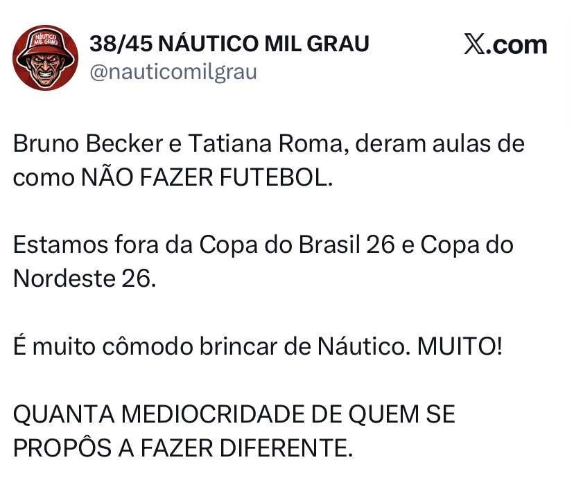 paulocertezas's tweet photo. o nome disso é brigar pelo seu torcedor

vcs acharam que iam prejudicar o torcedor do Sport, mas o clube está protegendo o seu maior patrimônio 

vc não sabe o que é isso né? a única coisa que teu presidente faz é tirar onda com sua cara kkkkkkkkkkkkkkkkkk https://t.co/x7stiWw4Wl