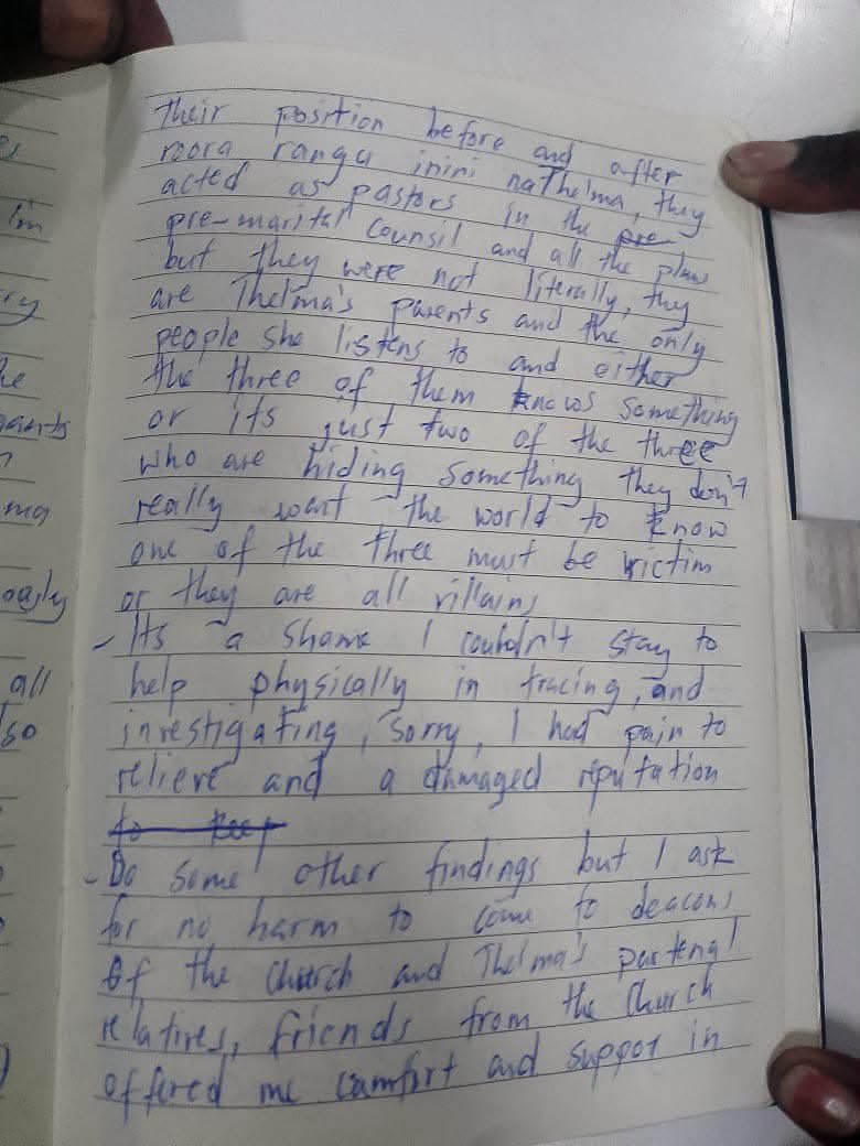 CrimeWatchZW's tweet photo. UPDATE | A 23-year-old man from Mbare, identified as Canaan, took his own l!fe yesterday.

It is alleged that Canaan’s pastor refused to hand over his wife, whom he had married just last week. Reports say the pastor was demanding that the couple first have a white wedding ceremony, but Canaan was not financially stable enough to afford such a ceremony.

The wife’s relatives were being influenced by the pastor because the woman was in the pastor’s custody.

After some negotiations, the family was expected to hand over Canaan’s wife on Tuesday night, but this did not happen. Canaan later took his own l!fe.

Canaan left behind a heartbreaking note. 💔😞