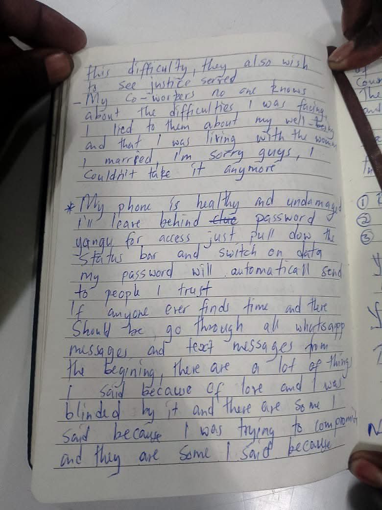 CrimeWatchZW's tweet photo. UPDATE | A 23-year-old man from Mbare, identified as Canaan, took his own l!fe yesterday.

It is alleged that Canaan’s pastor refused to hand over his wife, whom he had married just last week. Reports say the pastor was demanding that the couple first have a white wedding ceremony, but Canaan was not financially stable enough to afford such a ceremony.

The wife’s relatives were being influenced by the pastor because the woman was in the pastor’s custody.

After some negotiations, the family was expected to hand over Canaan’s wife on Tuesday night, but this did not happen. Canaan later took his own l!fe.

Canaan left behind a heartbreaking note. 💔😞