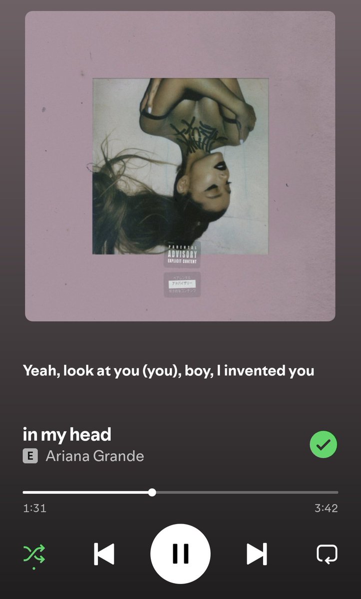 suunlightbae's tweet photo. @Valddia22 Ariana tiene una canción que lo explica ☝️ https://t.co/LDJR7sWzWI