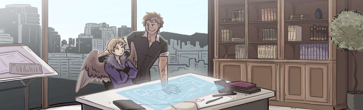 uhohbestie's tweet photo. A new chapter of Bite the Hand!  Scar drops in on Grian at work.

Bite the Hand   
chapter 15 - 12.4k words   
slow-burn Scarian  Hunger Games AU       
↓↓↓ link to chapter below ↓↓↓ https://t.co/G9bHQyf9BB