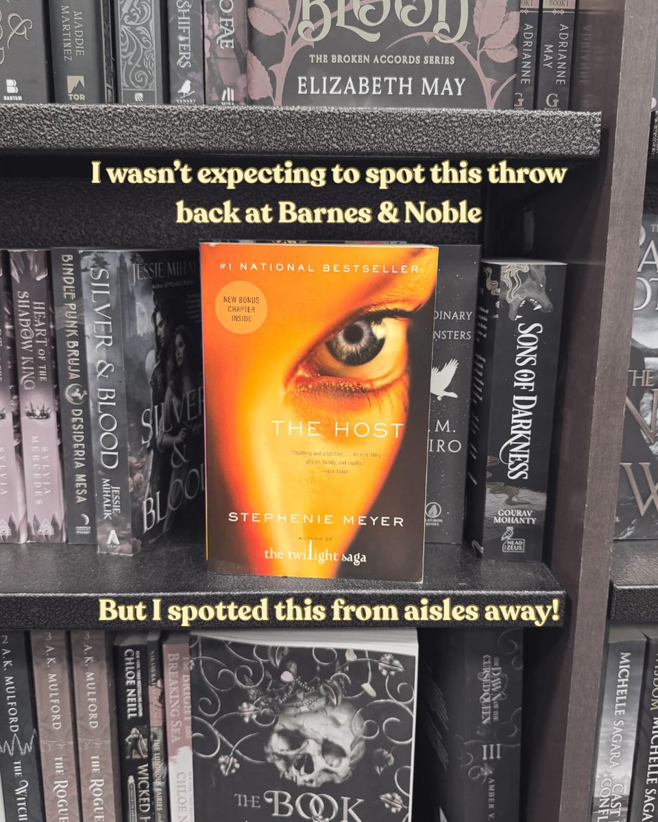 TaliaLorah's tweet photo. If you loved Stephenie Meyer’s The Host, we should be friends. I reread it countless times in high school and college, and it quickly surpassed my Twilight rereads. Hot take: I prefer it to the Twilight Saga. https://t.co/CEy4qqk1rP