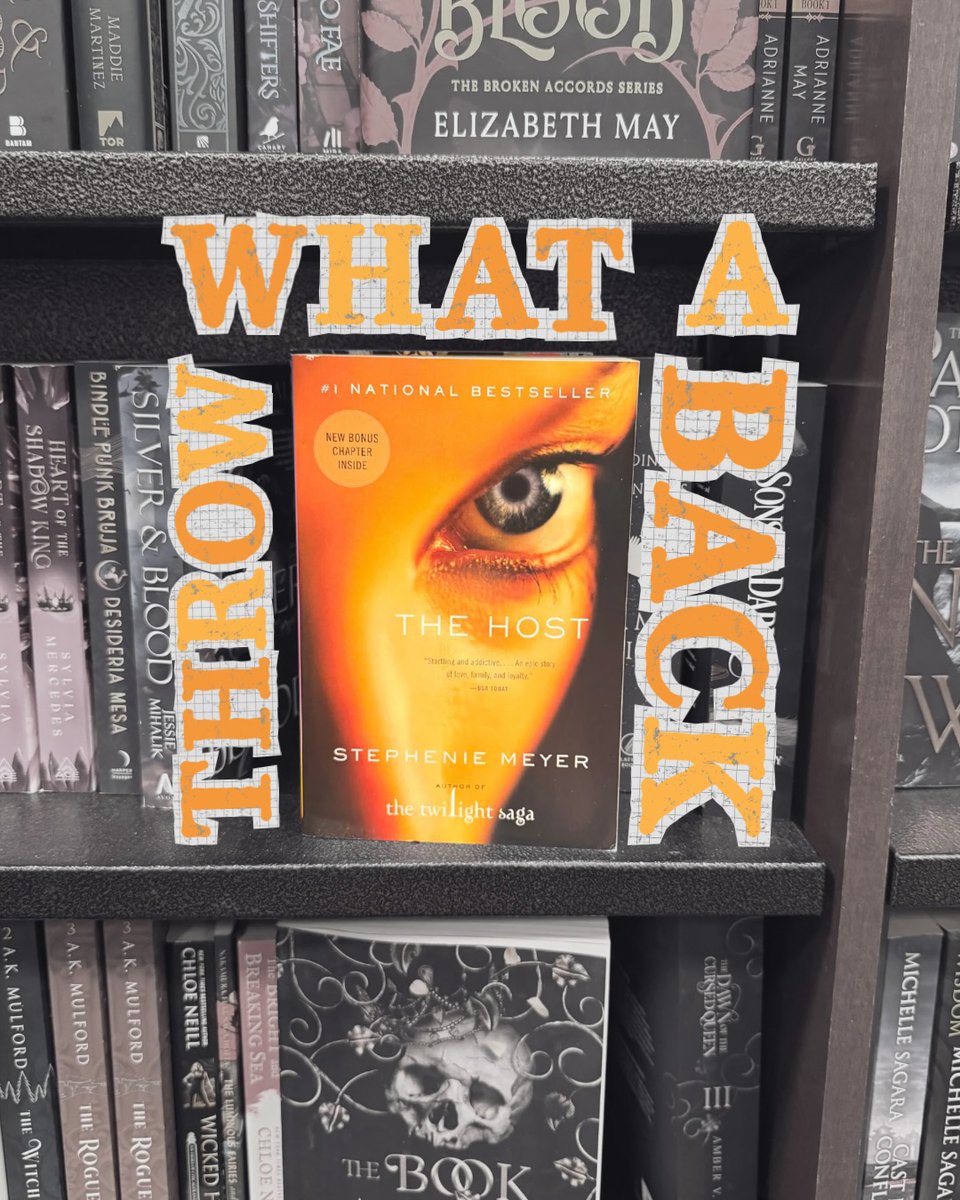 TaliaLorah's tweet photo. If you loved Stephenie Meyer’s The Host, we should be friends. I reread it countless times in high school and college, and it quickly surpassed my Twilight rereads. Hot take: I prefer it to the Twilight Saga. https://t.co/CEy4qqk1rP