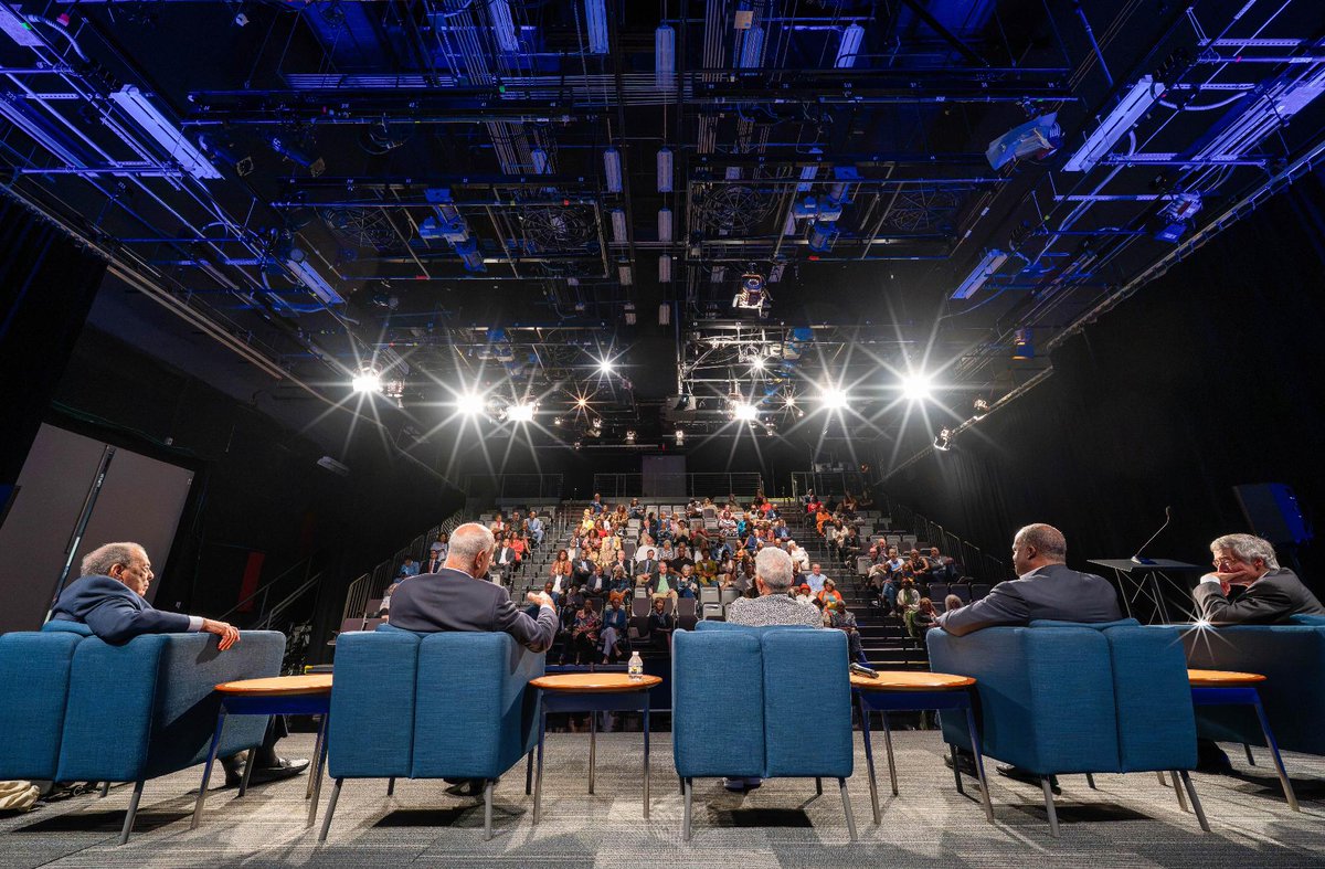 CityofAtlanta's tweet photo. Here are highlights from the special screening of The Atlanta Story.

Courtney English joined Andrew Young, CB Hackworth and former Mayors Shirley Franklin, Bill Campbell and Kasim Reed to reflect on the people, leadership and moments that helped shape Atlanta. https://t.co/H3mZy585vU