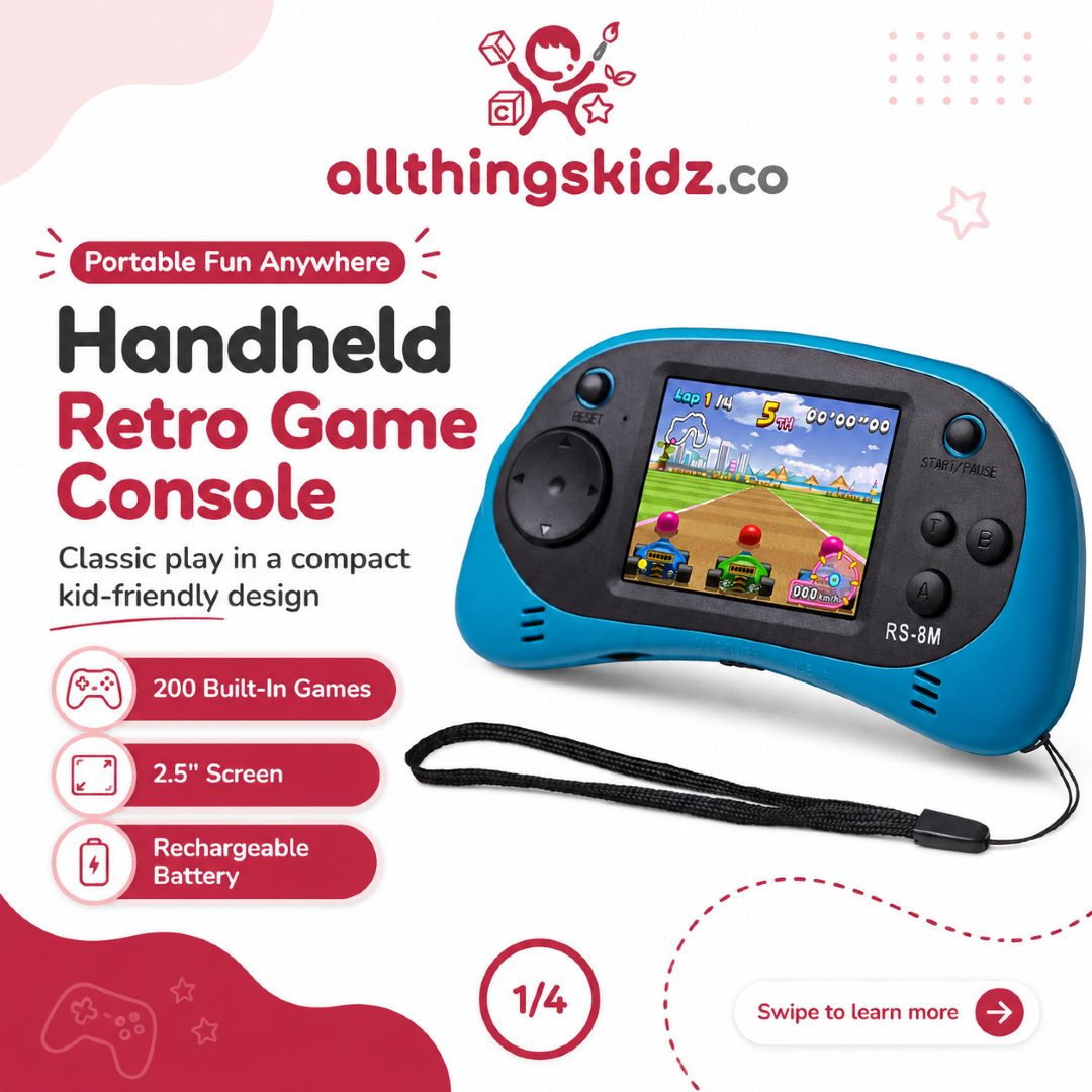 EllisonJar60302's tweet photo. Kids Handheld Game Console with 200 built-in games for endless fun. Keep kids entertained anywhere with this portable 16-bit gaming console. Comment “SHOP” to learn more. https://t.co/n86hihokgo