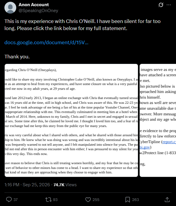 MSconez's tweet photo. @EccentricHelio @milzifier it probably would've looked a lot realer if the burner's post and the QRT weren't literally a minute and 20 seconds apart for an account that had apparently existed for 20 hours now huh https://t.co/jk3HrYJC3m