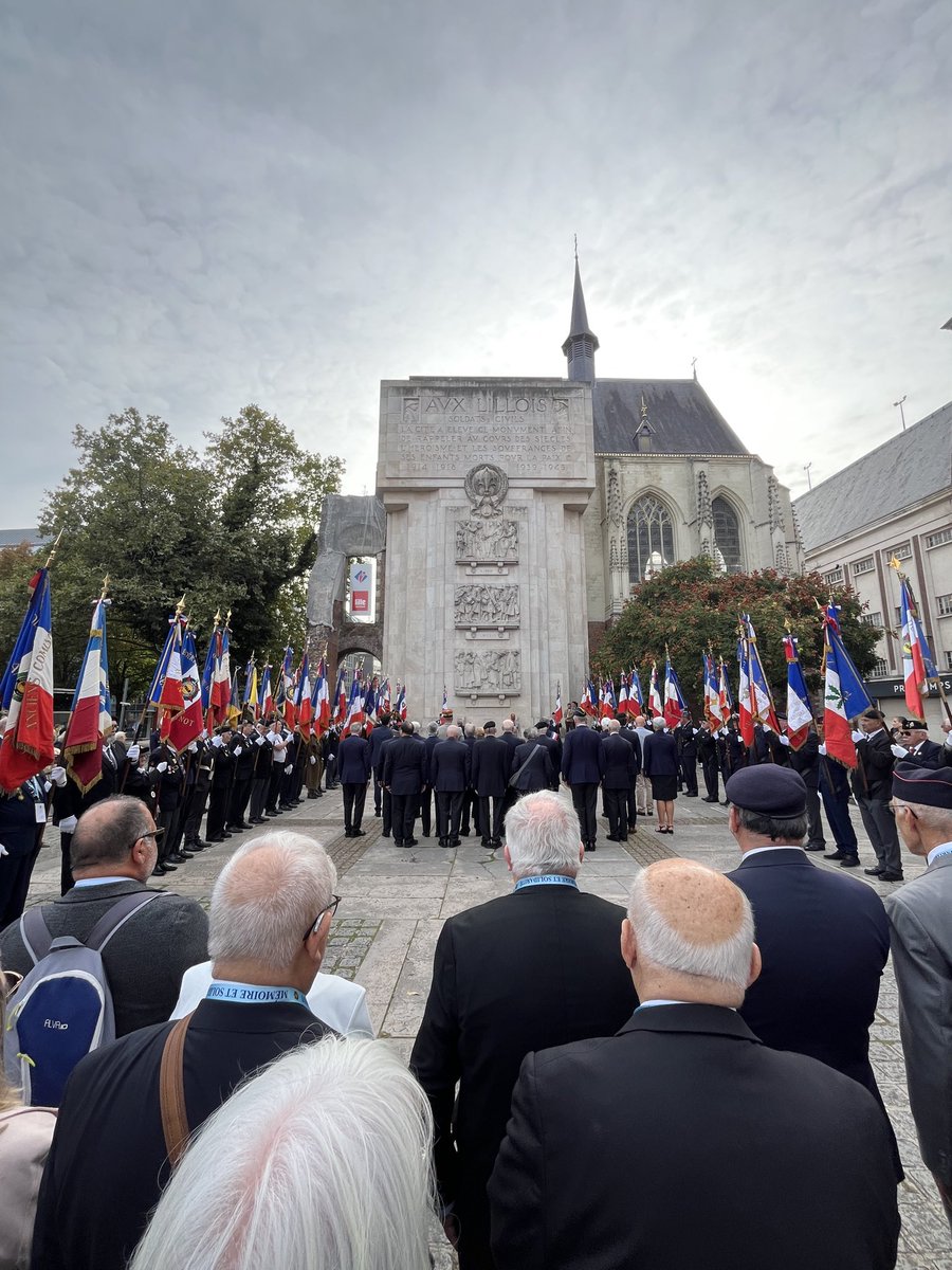Chattancourt's tweet photo. La Tranchée de Chattancourt / GR 67 a eu le plaisir de participer au 92ᵉ Congrès national de la Fédération Nationale André Maginot, organisé à #Lille.

🇫🇷 La mémoire se transmet, elle se partage et elle se fait vivre. #FNAM #Mémoire #DevoirDeMémoire #Chattancourt https://t.co/u2LdD3InZd