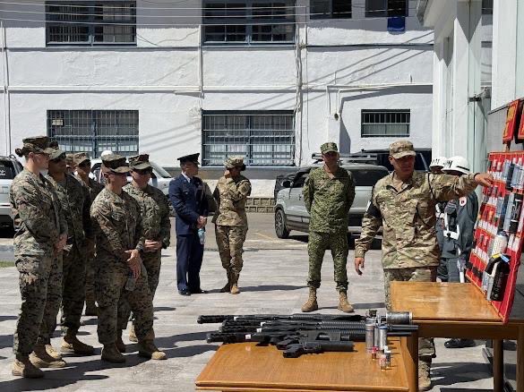 SeanParnellASW's tweet photo. Partners who choose order and show strength will not stand alone. 

This week’s Multinational Military Exchange in Bolivia brings U.S. Marines and our A3C partners together to put that principle into practice. We stand ready to counter every threat from orchestrated riots to narco-terrorism. 

Our message is clear: We do bad things to bad people.