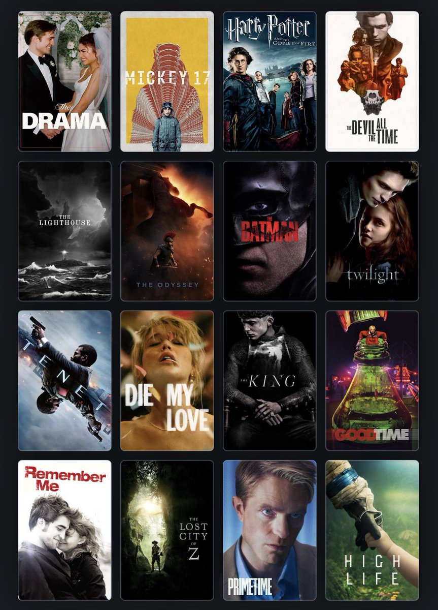 hendrixnroses's tweet photo. you can save only 2 robert pattinson movies #filmtwt https://t.co/Kb9ENxLYvF