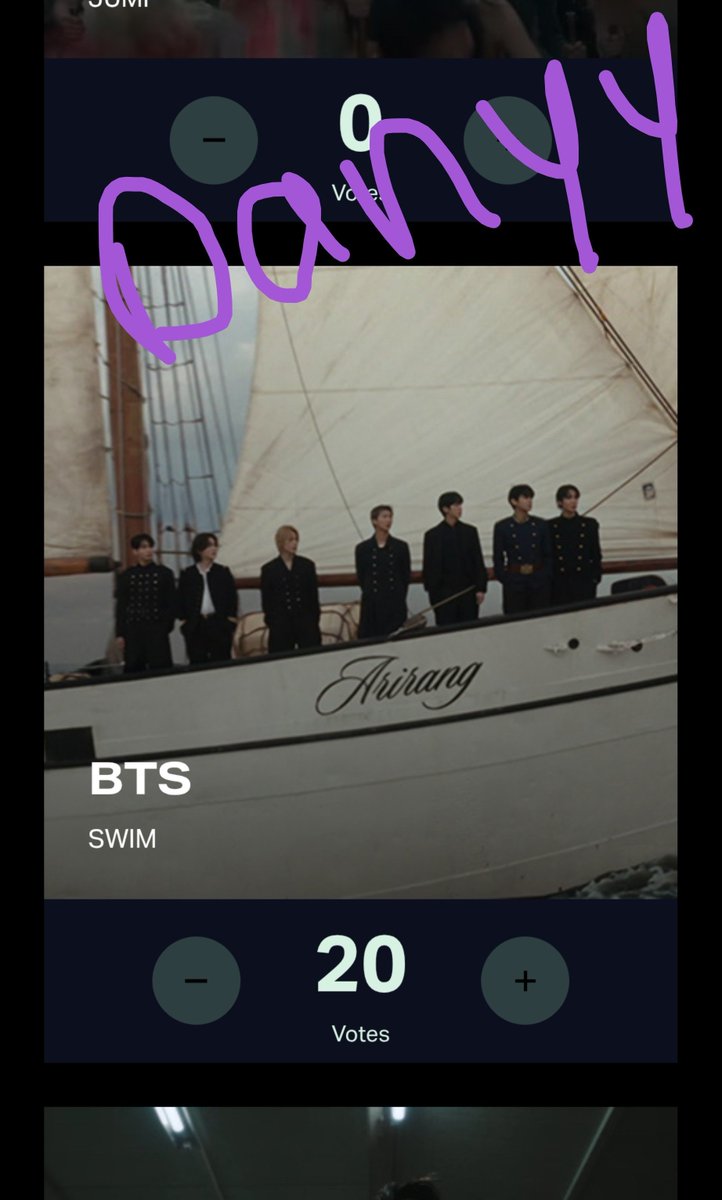 BTSXF1_7's tweet photo. Recuerden que hoy también es el último día de votación en los VMA's y tenemos votos dobles todo el día 

BTS ON VMA FINAL DAY  

I vote for #ARIASBTS at the 2026 ARIA Music Awards.3 https://t.co/YimaotU9gE