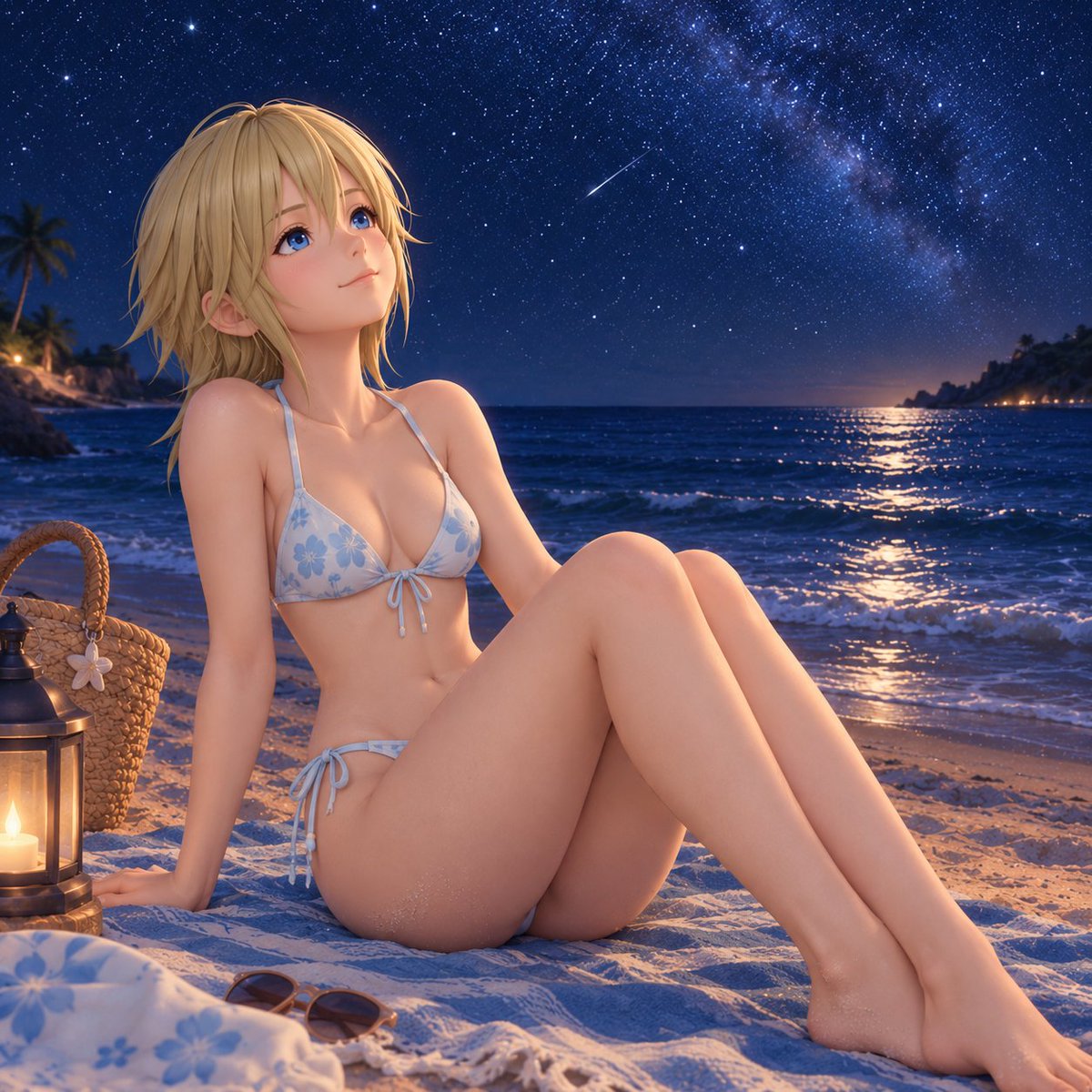Patri_MV13's tweet photo. Naminé - Summer edition - cielo estrellado  
#namine #kingdomhearts https://t.co/aDoiwsqmMH