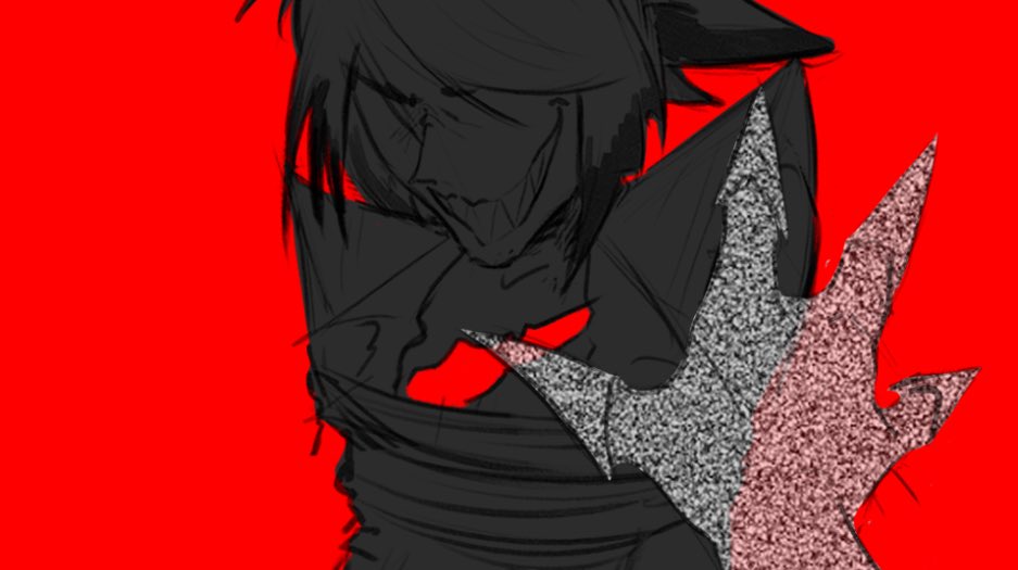sinnershavenn's tweet photo. yessir. it’s happening.

art by @indra4dey <3 
she’s doing an animatic voiced by my voice actors teehee

voiced by @AnxiousNightmar &amp; sinistercutlass https://t.co/kcEO7i0Xb8