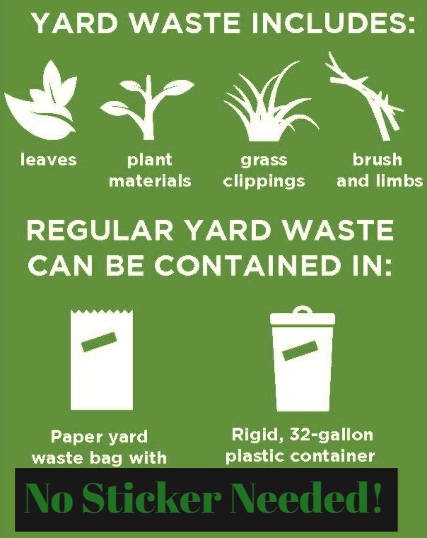 CityofEL's tweet photo. 🌿No-Fee Yard Waste day is Monday, Sept. 28 for properties EAST of Abbot Road. Advanced request and City sticker not required. All other containment guidelines still apply. Learn more at https://t.co/AL9Jwq9aAR **Please note: no regular collection on the west side next week** https://t.co/fhWbsIv9cP