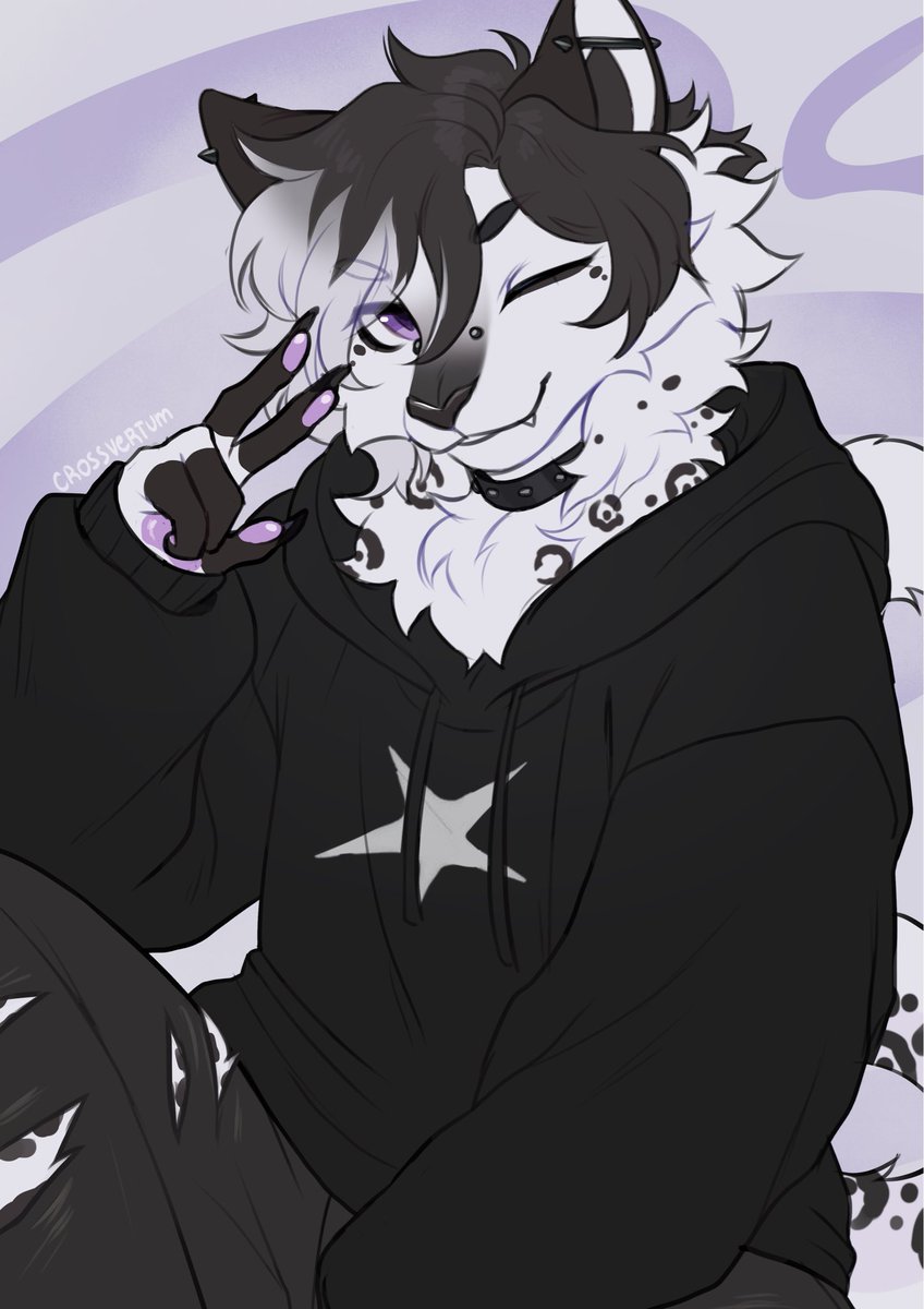 SomeFurryTrash's tweet photo. Amazing piece by @crossvertum commissioned by my good friend @Avilore_VR 🥺🥺🥺 https://t.co/mibBk0UWkx