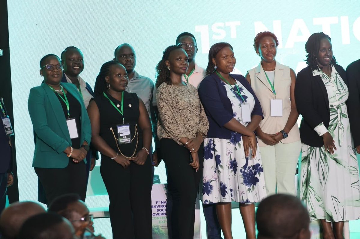 UegclOfficial's tweet photo. Today, UEGCL joined stakeholders at the 1st National Environmental, Social and Governance (ESG) Conference & Expo 2026, held under the theme, “Driving Transformation through ESG: From Commitment to Action.”

Led by Dr. Eng. Mary Akurut, CSHEQ, the HSEQ team participated in discussions on advancing ESG practices and driving sustainable development across the energy sector. 

#GenetatingForGenerations #ESG