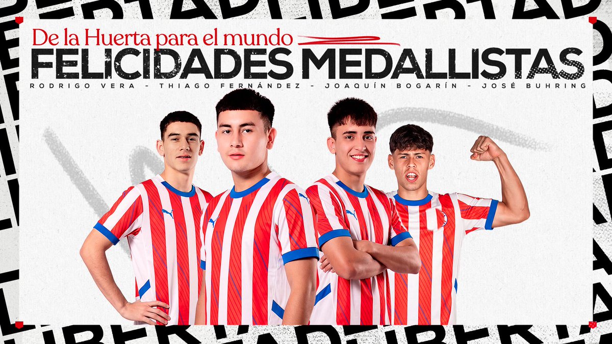 Libertad_Guma's tweet photo. ¡ORGULLO DE LA HUERTA! 

Felicitamos a los campeones defensores del oro en ODESUR. 🏅🏁

DE LA HUERTITA AL MUNDO. 🤩🏁 https://t.co/uko0RA7LZo