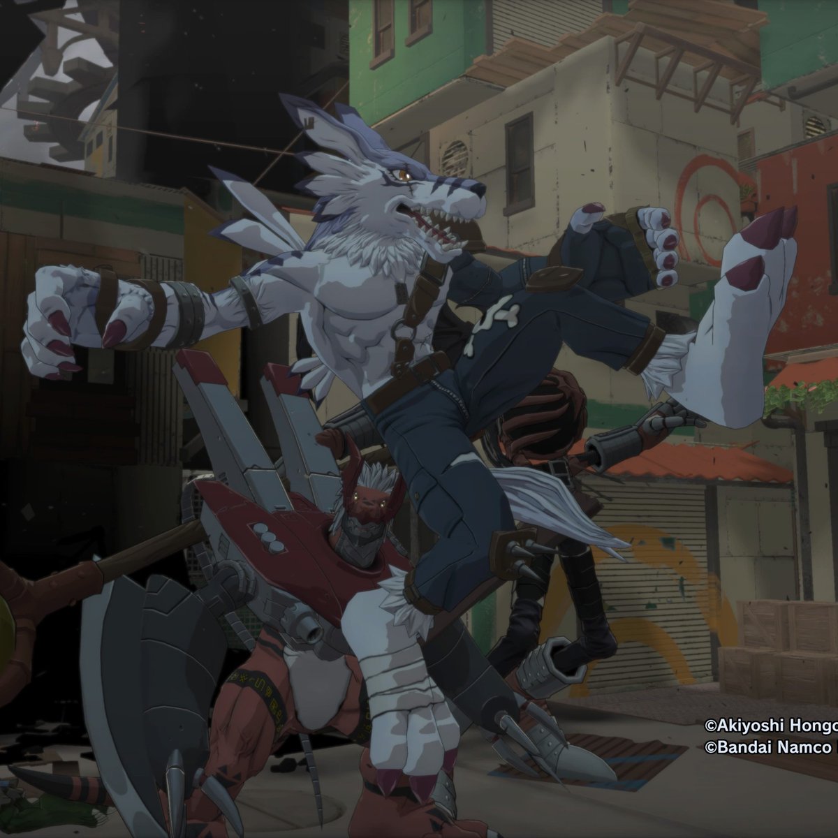 garurusamemon's tweet photo. #Digimon awesome screenshots of Weregarurumon and including one where he's ascending to higher heights. https://t.co/fB2iZME2XU