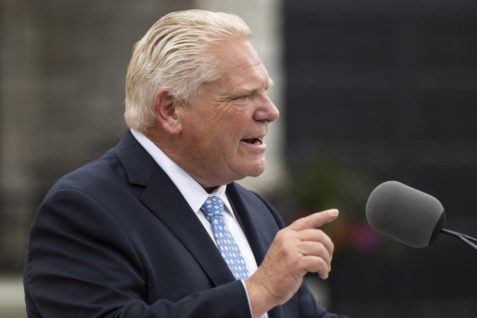 RealTimeNe's tweet photo. Doug Ford told Toronto to “read between the lines.” His office said he never endorsed Olivia Chow.

That’s the story.

Sept. 16: Ford is asked about the mayor’s race. He says he and Chow have a “phenomenal” relationship, the province will keep supporting her, she’s doing an “incredible job,” then: “read between the lines.”
Rivals and headlines treated it as an endorsement.

Sept. 17: His office says he did not endorse Chow and will not endorse anyone before Oct. 26. Ford later said people “took it and ran with it.” 
A real endorsement, he said, would be said out loud.

What got mixed up:
Working with the mayor is not backing her campaign
Provincial money is not a vote
Getting along on files is not a party switch

In 2023 he called a Chow win an “unmitigated disaster.” They still clash on bike lanes, cameras, and the airport. They also cut deals because City Hall and Queen’s Park have to.He praised the working relationship. He did not put his name on her campaign.

Toronto votes Oct. 26.