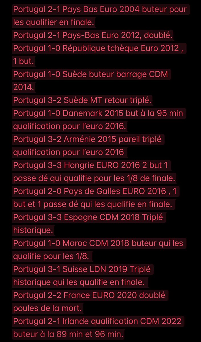 LabASEEcompte2's tweet photo. Ça dois sûrement être un petit mais pour les vrais qui ont connu le Portugal et Ronaldo savent ce qu’ils ont fait 

Sans parler de la LDN 2025 buteur en 1/4 ,1/2 et finale https://t.co/Tfc7Sfj3r0
