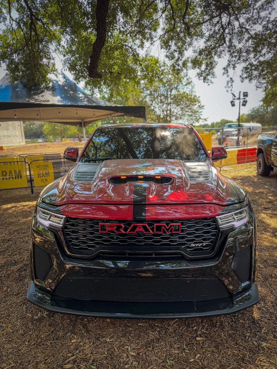 KingOfMopar1's tweet photo. $1,500,000 pick up truck. The very first 2027 Ram Rumble Bee SRT. https://t.co/jNsbQKIskZ