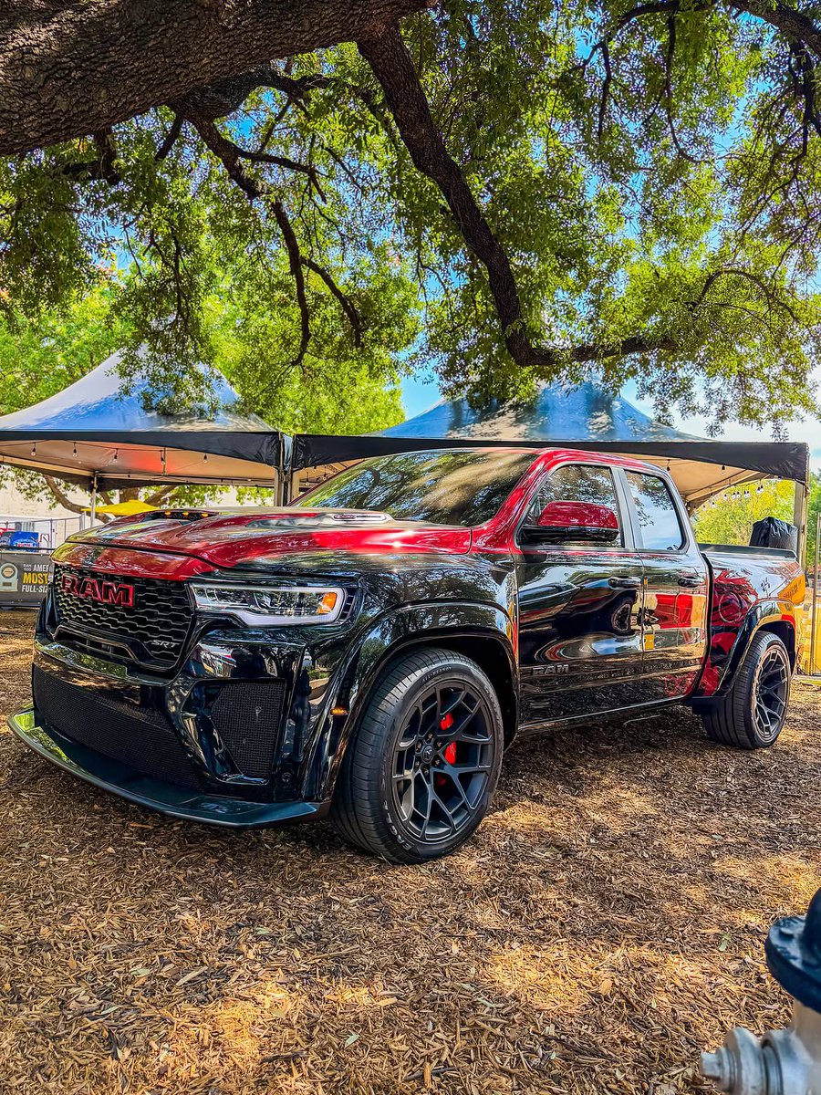 KingOfMopar1's tweet photo. $1,500,000 pick up truck. The very first 2027 Ram Rumble Bee SRT. https://t.co/jNsbQKIskZ
