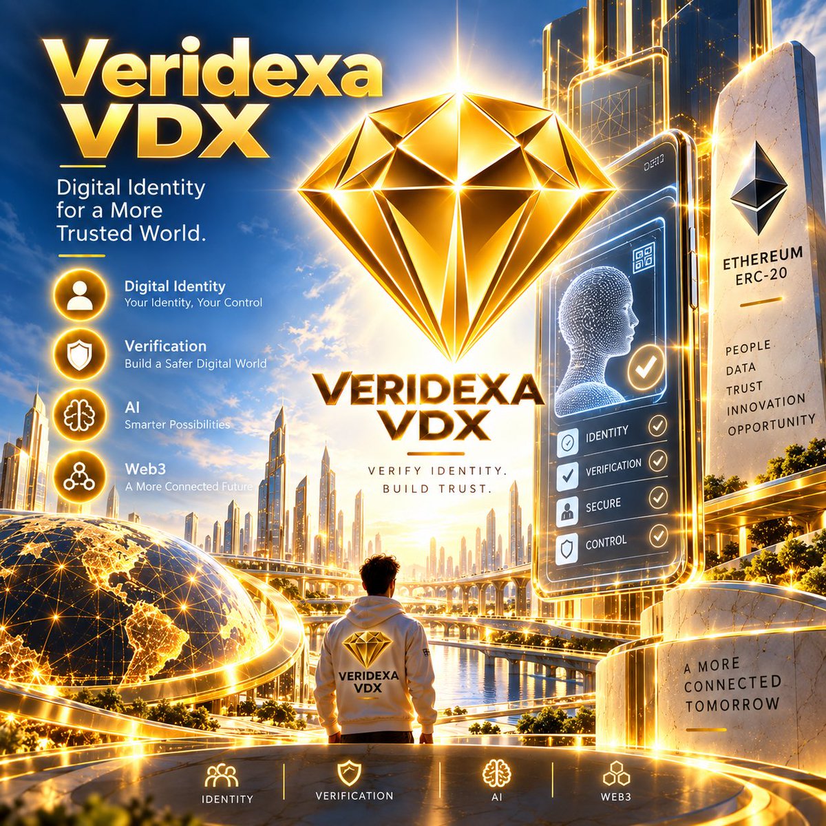 VeridexaVDX's tweet photo. 🔐 Veridexa | VDX

الهوية الرقمية أصبحت جزءًا أساسيًا من عالم Web3.

تعمل Veridexa على استكشاف حلول تجمع بين Digital Identity × Verification × Blockchain لبناء بيئة رقمية أكثر ثقة وشفافية.

🪙 $VDX هو رمز المشروع على Ethereum.

Verify Identity. Build Trust.
#Veridexa #VDX #Web3 https://t.co/IKLdFLAA5Z