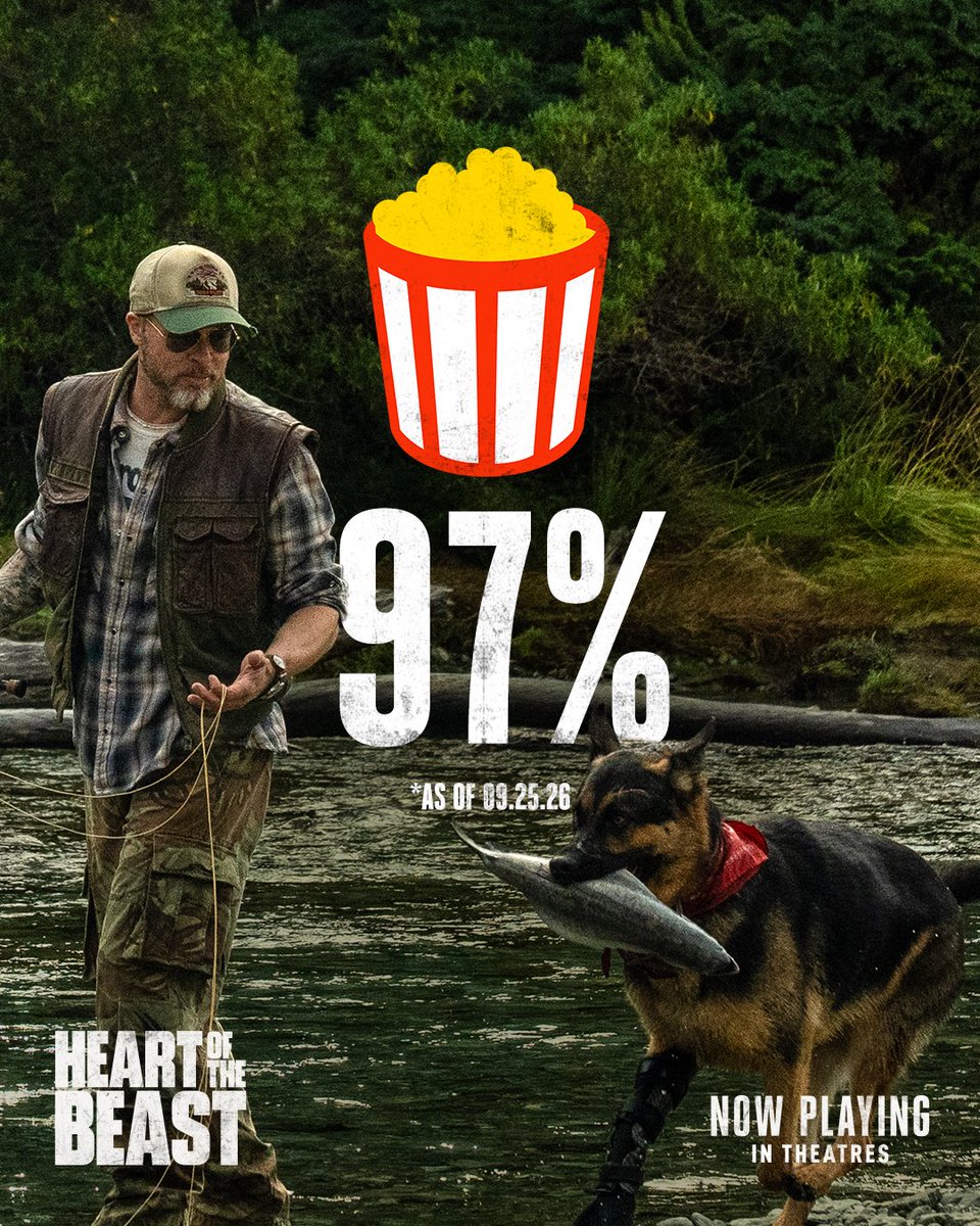 heartofthebeast's tweet photo. Audiences are loving #HeartOfTheBeast. Don’t miss it on the big screen - NOW PLAYING only in theatres. Get your tickets: https://t.co/n81TJJgPiL https://t.co/pgTgW6NCq7