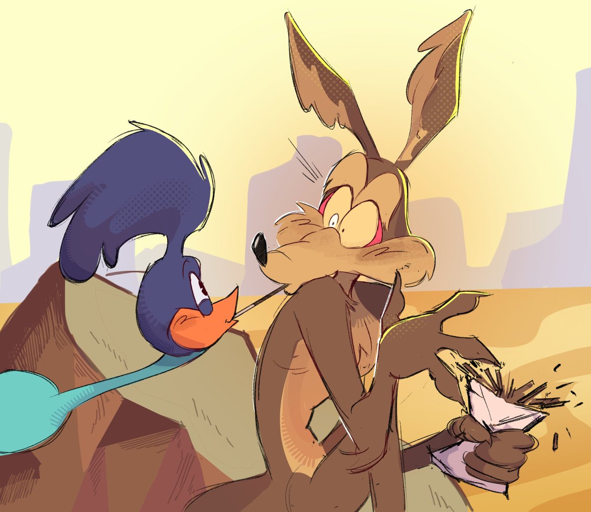 D_bilo4ca's tweet photo. That one Mikado commercial
#wileroad #roadrunner #coyotevsacame #wilecoyote #roadrage ㅤ https://t.co/a7F8vSm2bc