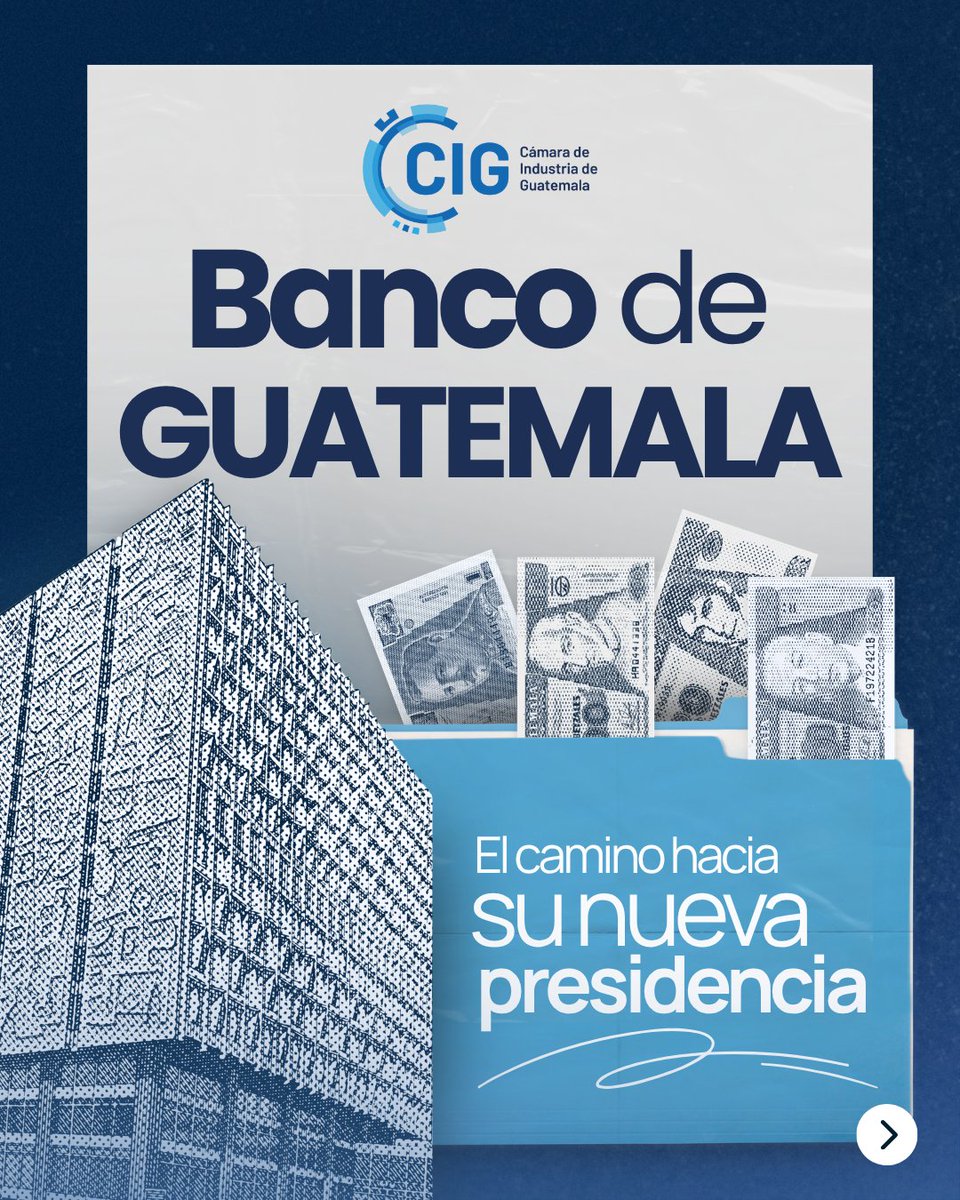 industriaguate's tweet photo. La designación de la Presidencia del Banco de Guatemala es una decisión de alta relevancia para la estabilidad económica y la confianza en el país.

Conoce qué implica este cargo, cómo se realiza su designación y las principales responsabilidades de quien estará al frente del Banco Central durante los próximos cuatro años.