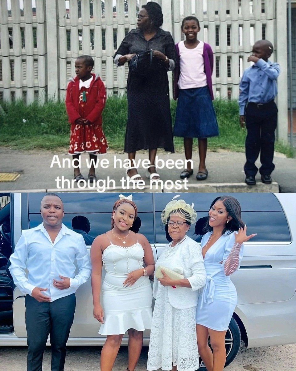sahiphop_piano's tweet photo. Dlala Thukzin with his mother and siblings, then and now ❤️🥹📸 https://t.co/Qc5HMbsiqa