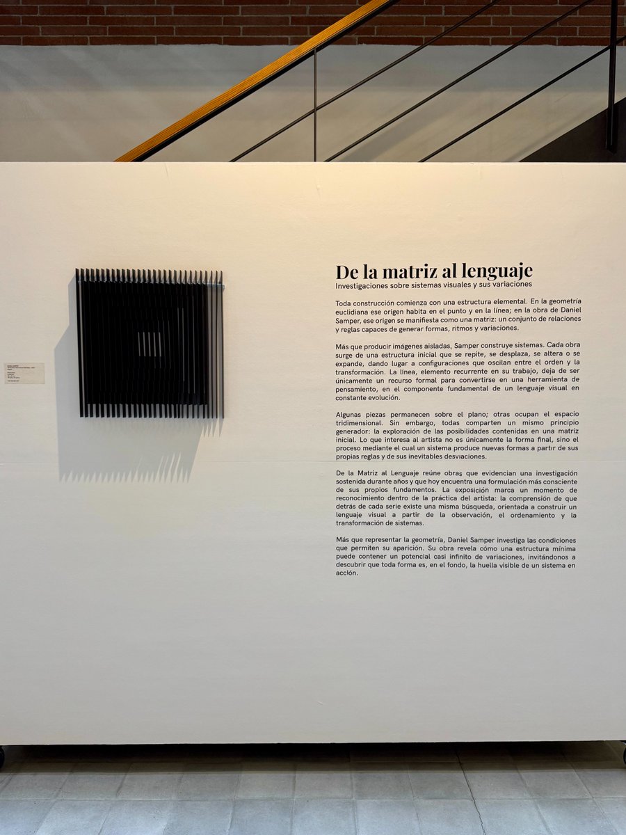 ArteAlto's tweet photo. Te compartimos el catálogo de la exposición actual en Arte Alto.

De la Matriz al lenguaje del artista Daniel Samper.

https://t.co/1hLpiVsZPB https://t.co/tvsIO6yzbP