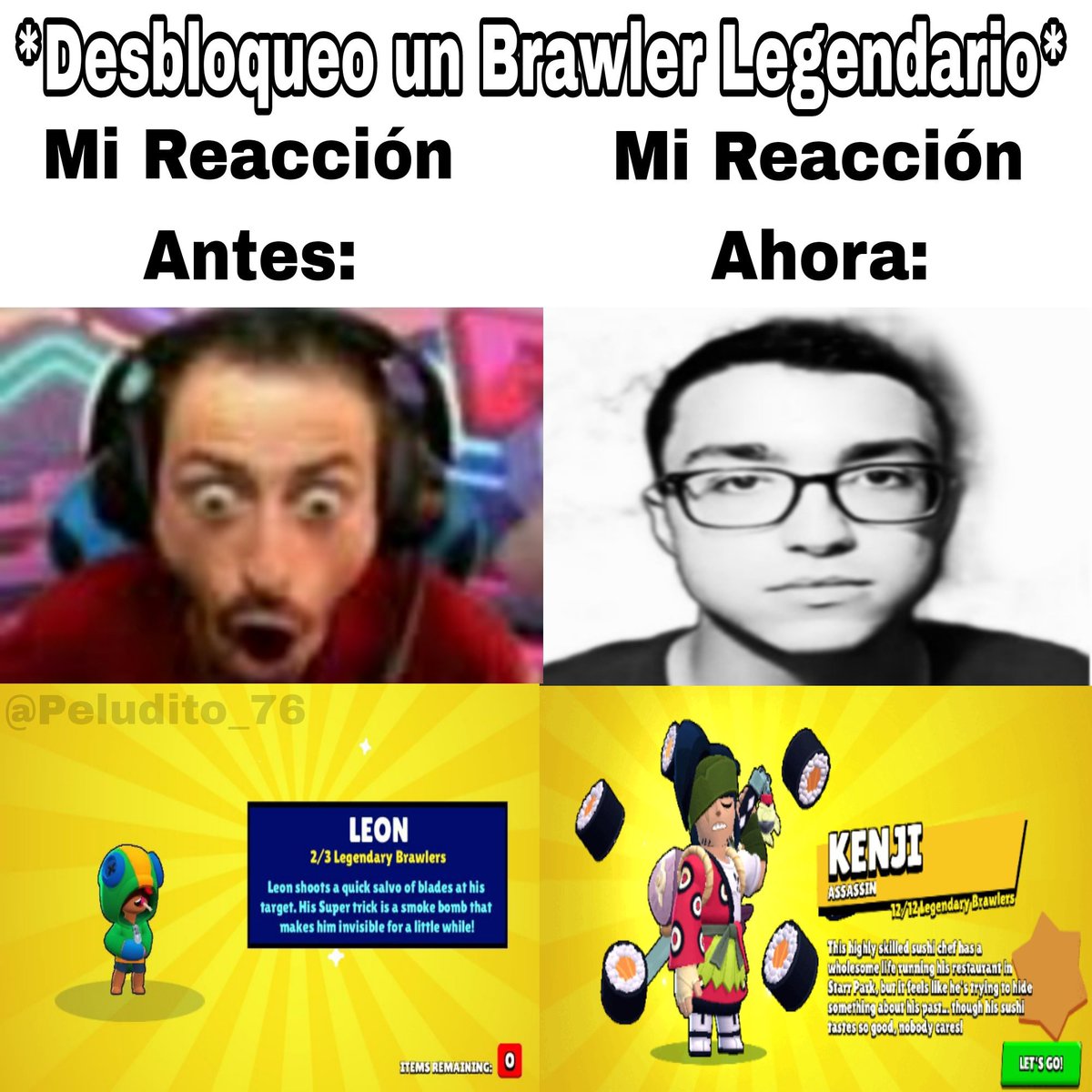 Peludito_76's tweet photo. Cual fue vuestro primer Brawler legendario? https://t.co/iPnYlf9jU3