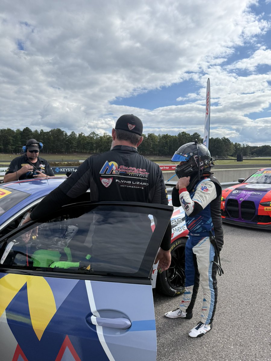 FlyingLizard_MS's tweet photo. It’s almost time to go racing! We take the green flag in eight minutes! Kris Wilson is starting from fifth!

📍 @BarberMotorPark 
📺 https://t.co/xh1zkdU8SS https://t.co/Qf9xTHZ05c