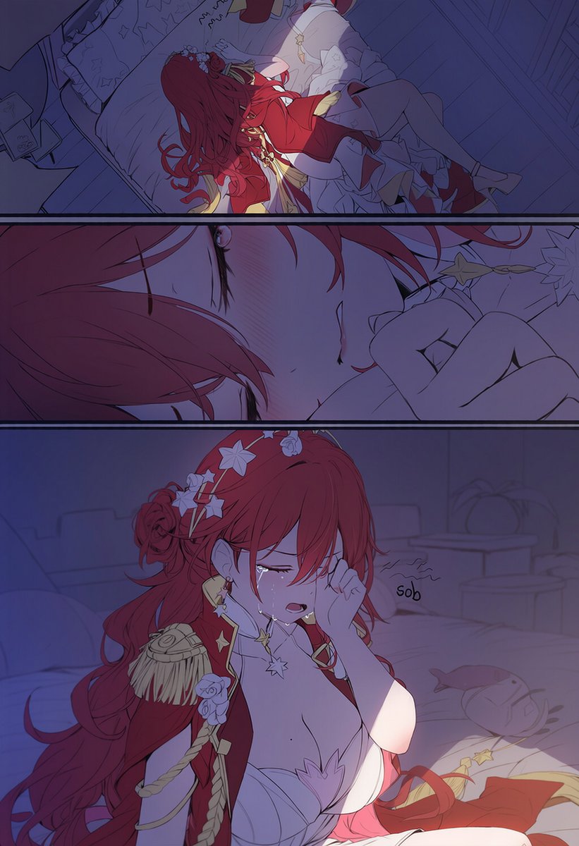 Matasanos09's tweet photo. Just a Himeko Nova short story with a few pictures (no text)

#Himeko #姫子 #HonkaiStarRail #崩壊スターレイル https://t.co/6zJm5qnQWv