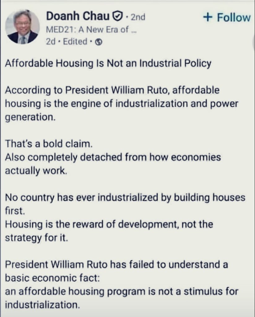 Kibet_bull's tweet photo. This mzungu is very right. Economist https://t.co/d6B8r6qKAn