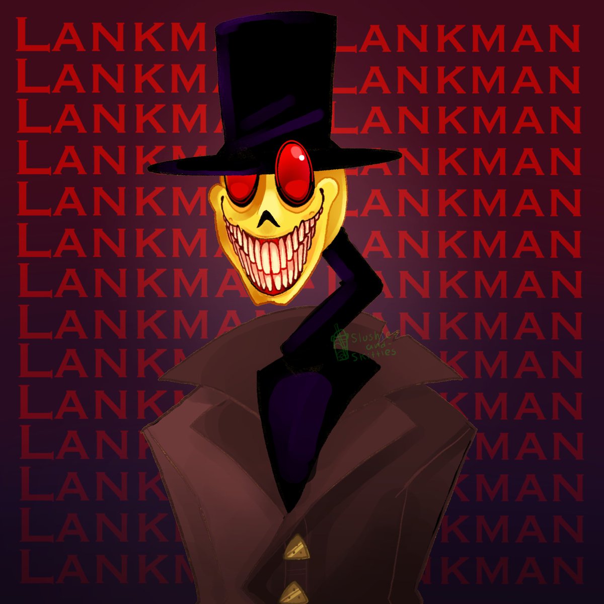 noooooB50468's tweet photo. Lankmans of a feather have to Lank together🎩 🔴
#pastraart https://t.co/IFo2jsorPy