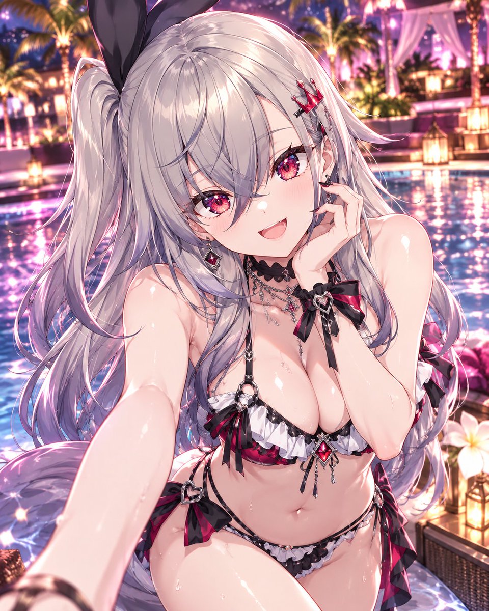 L10N_AIresR's tweet photo. 2026年9月26日
ChatGPT作成
ナイトプール

響咲リオナ
輪堂千速
綺々羅々ヴィヴィ
虎金妃笑虎

#L10N_artR
#SFW https://t.co/HxiZRJT4sa