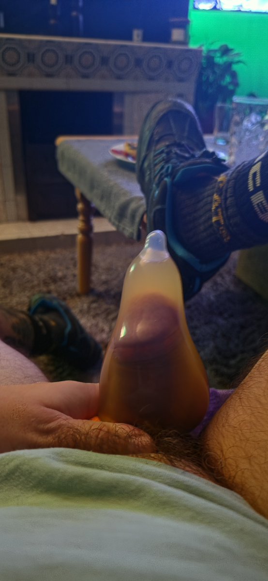 Tiittanum's tweet photo. @CricketBoxUK This is my fun with piss in a condom 💦😍 https://t.co/7axMJ8jtum