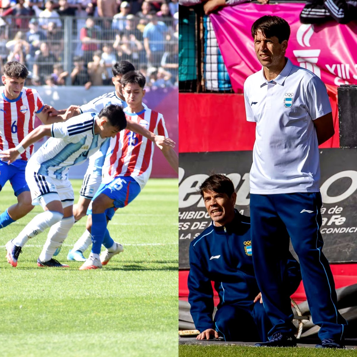 AtaqueFutbolero's tweet photo. 🇦🇷🥈🇵🇾 ARGENTINA CAYÓ POR PENALES ANTE PARAGUAY Y SE QUEDÓ CON LA MEDALLA DE PLATA EN LOS JUEGOS SURAMERICANOS. https://t.co/Lm3SnlHzXV