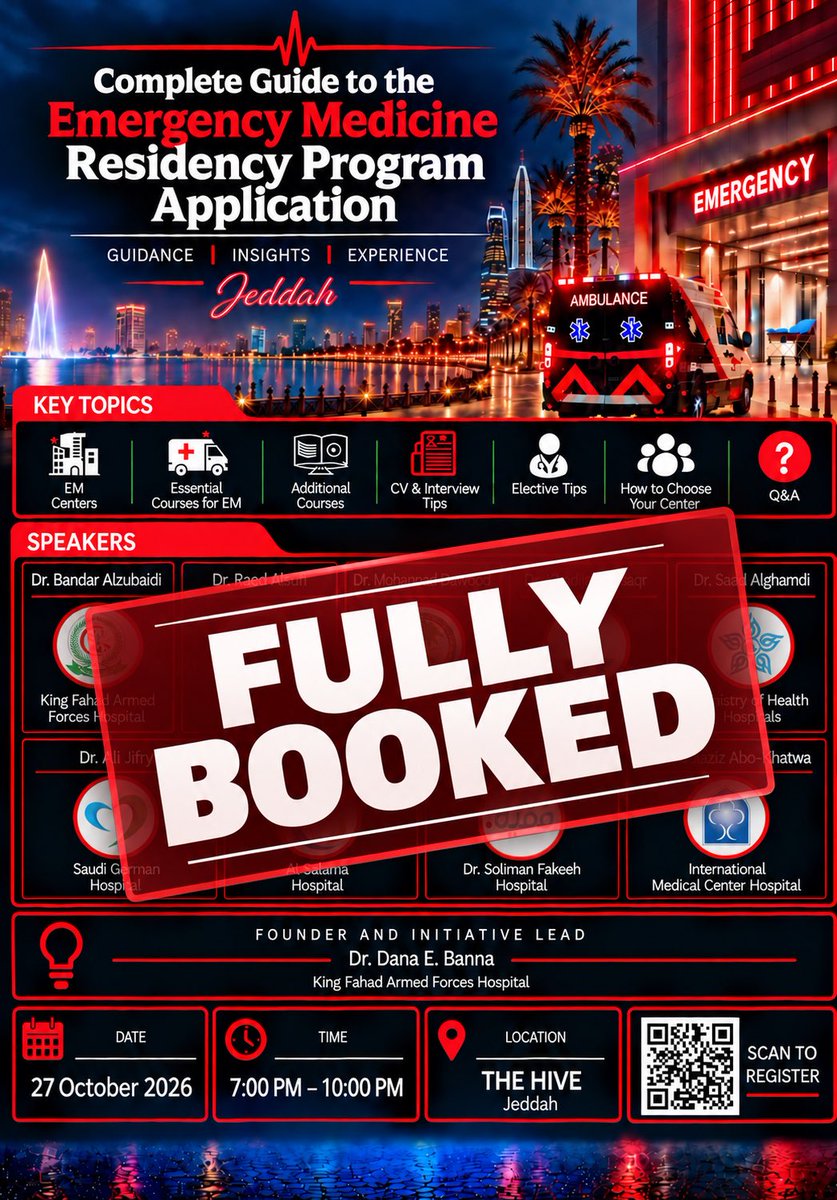 EM_PATHWAY's tweet photo. We’re officially fully booked! 🚨

Thank you for the incredible response and enthusiasm. https://t.co/EsrrLICWdO