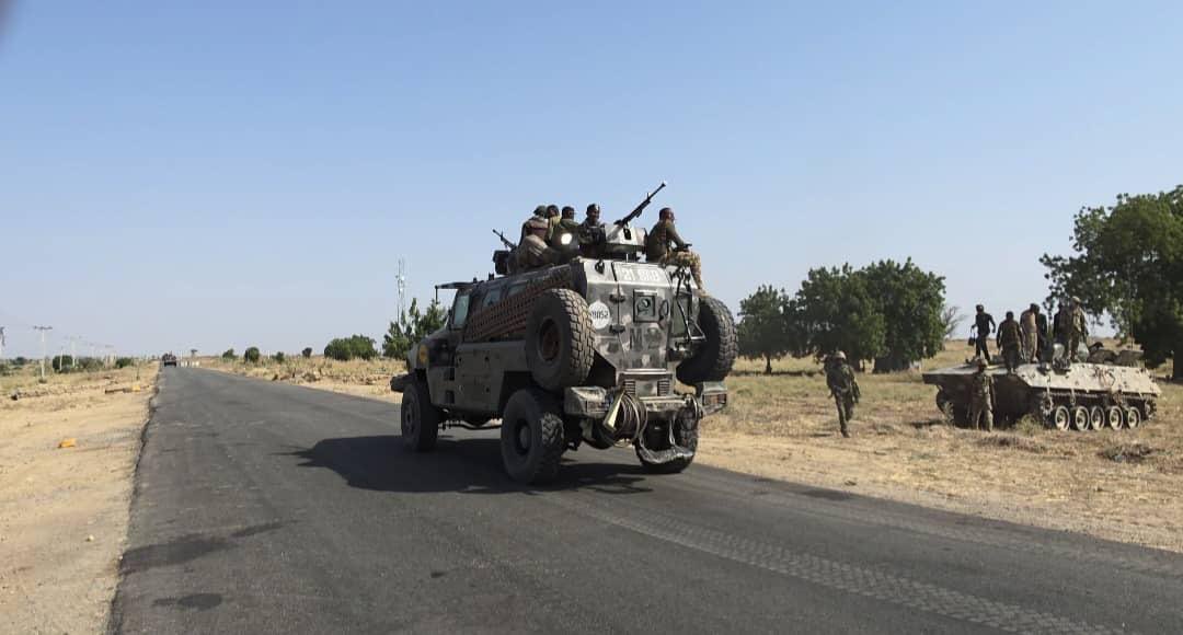 Nigerian Army intercepts female ISWAP terrorist family member fleeing Gwoza