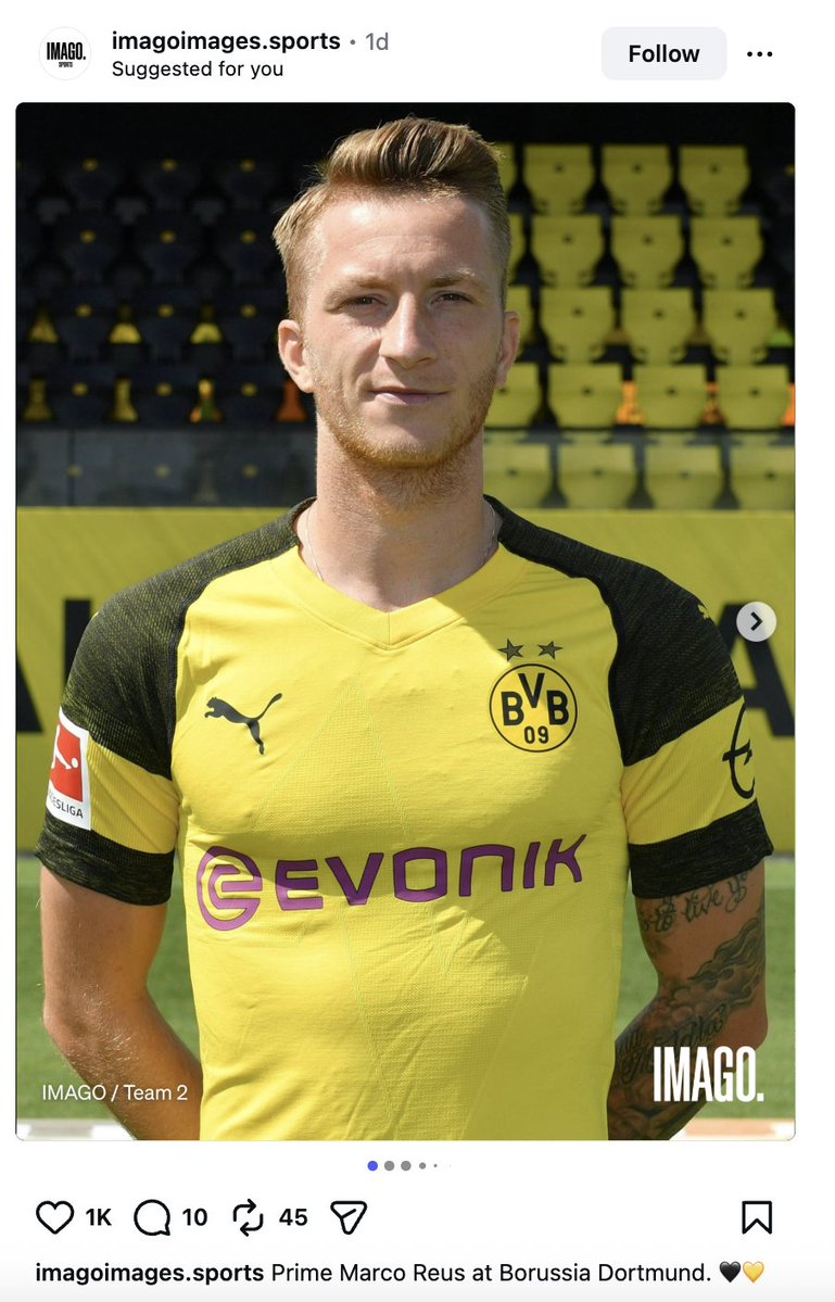 1370fics's tweet photo. "prime marco reus at dortmund"  as the caption and it's just his tits in ultra hd 4k quality. what did they mean by this https://t.co/mZFCQ6oa0S