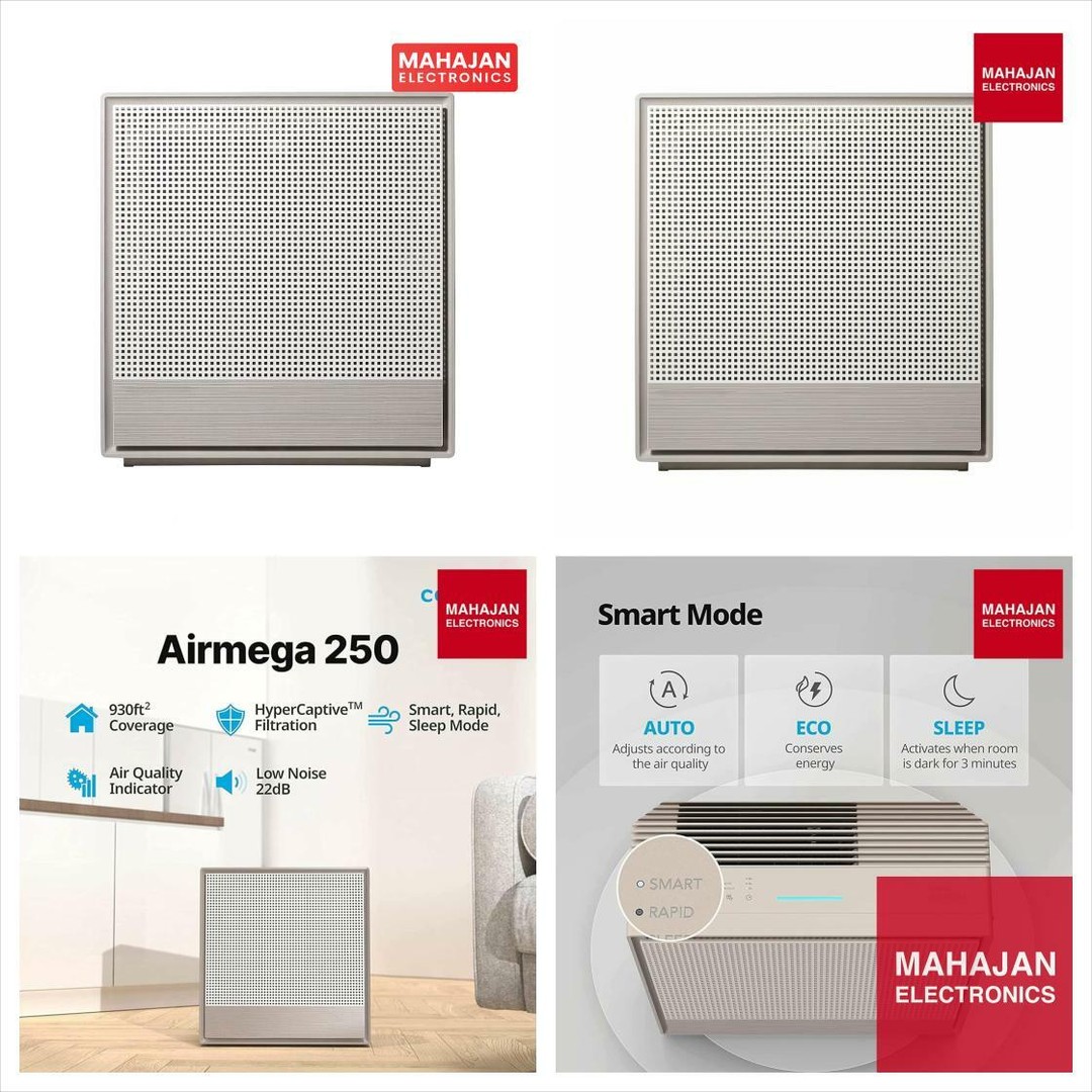 AnnetteMckqh2's tweet photo. Breathe cleaner air at home with the Coway AirMega 250. Its Anti-Virus HEPA H13 filter captures allergens and viruses, while Smart Auto Mode purifies spaces up to 930 sq ft. Warm Grey design. Now ₹32, 492. Limited stock. https://t.co/qEBUsrnIlh