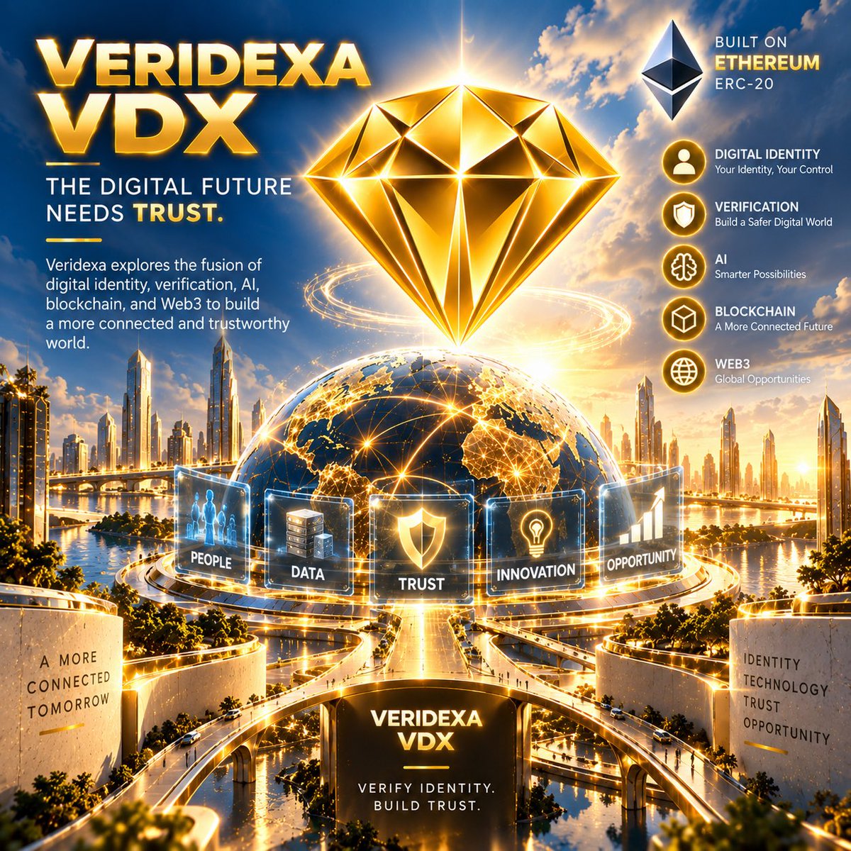VeridexaVDX's tweet photo. � المستقبل الرقمي يحتاج إلى ثقة.

مع توسع Web3، تصبح الهوية والتحقق من المعلومات عناصر مهمة في بناء بنية رقمية موثوقة.

Veridexa تستكشف هذه المساحة من خلال الجمع بين:

🔐 Digital Identity
🤖 AI
⛓️ Blockchain
🌐 Web3

🪙 $VDX

#Veridexa #VDX #DigitalFuture #Web3 https://t.co/SSfV1XMD8k
