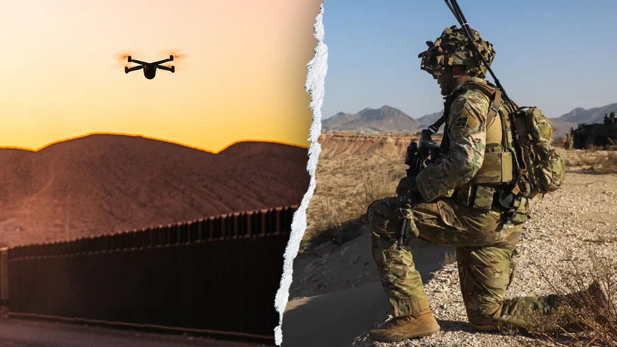 foxnewspolitics's tweet photo. DHS fires a direct warning at Mexican cartels after 378 drones were detected conducting hostile surveillance of American personnel along the southern border in just over one month.

Of those 378 detections, 75 cartel drones were turned back, 15 were engaged, and one was captured. The Department of War and DHS are now expanding counter-drone technology along the border, working with private companies to develop new interception tools to neutralize the threat.

The cartels aren't using the drones to smuggle drugs or people — they're running overhead reconnaissance on Border Patrol agents and soldiers, tracking their movements in real time to plan how to push illegal crossings between ports of entry. Federal officials say the counter-drone operations have already produced what they call the steepest reduction in U.S. casualties inflicted by cartels in American history.

Full story here https://t.co/Ozoykdip5R