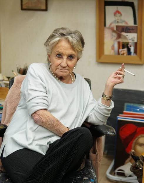 QueLeoForestal's tweet photo. Hasta siempre Carmen Aldunate QEPD
A los  86 años falleció la destacada artista célebre por sus pinturas de rostros femeninos.
#CarmenAldunate https://t.co/wv2cXFDf45