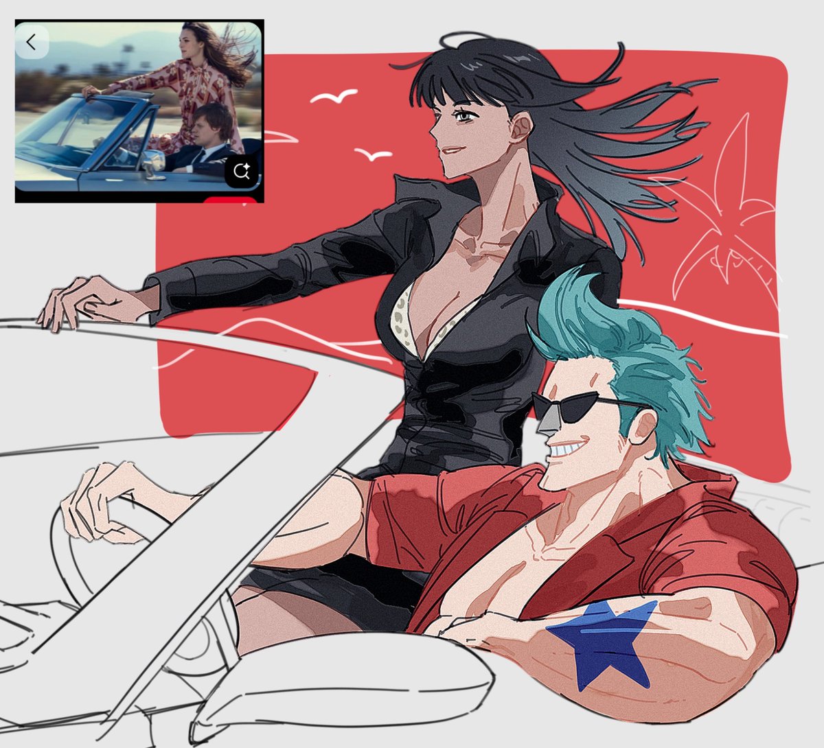 luxu804's tweet photo. 🚗☁️☁️
#ONEPIECE〜 https://t.co/RZ98ApvYH0