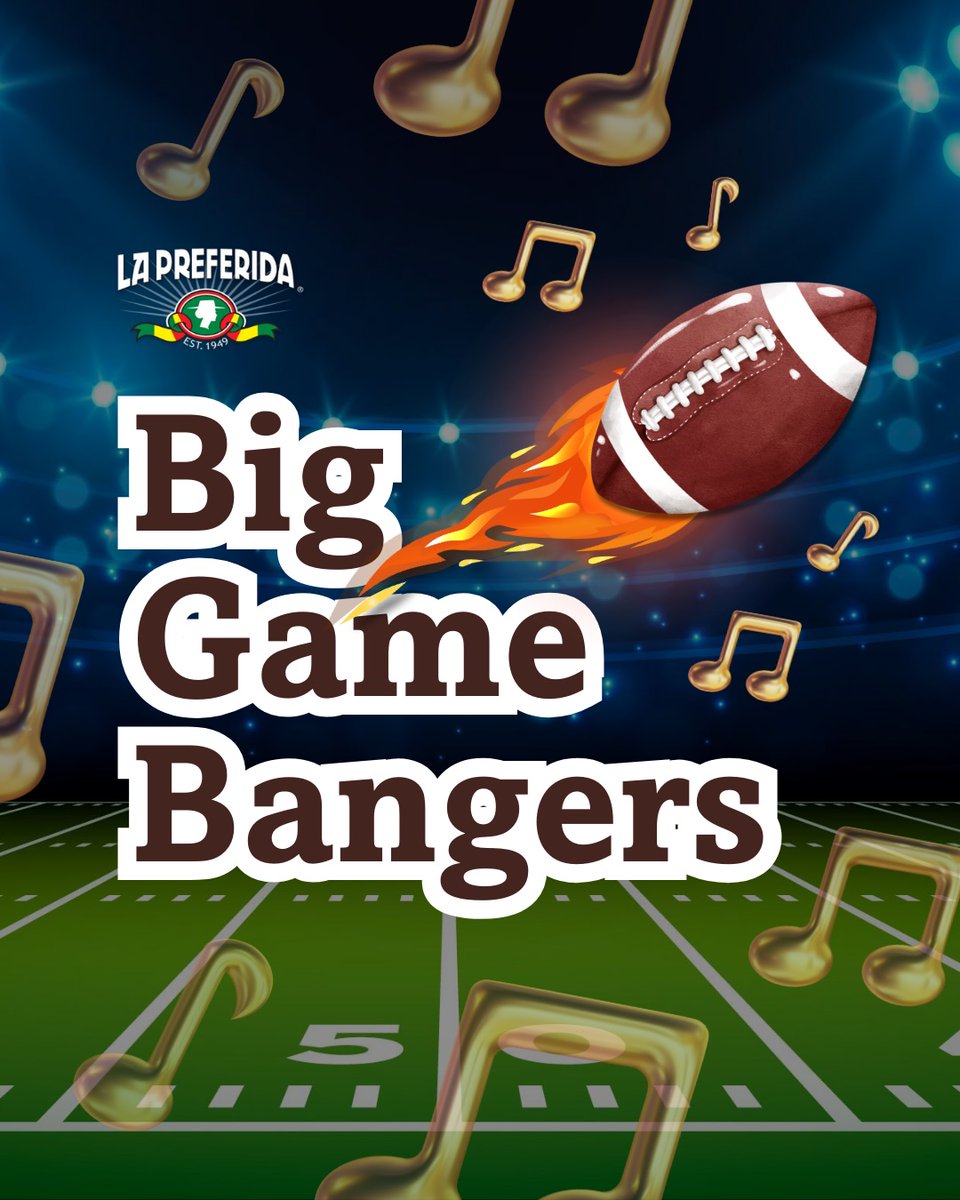 LegiaoSANDRO's tweet photo. Turn up the flavor and the volume. Our Big Game Bangers playlist is here to fuel your recipes, fiesta, and game-day vibes. Get ideas for a winning table. https://t.co/EqVdWNUlLT